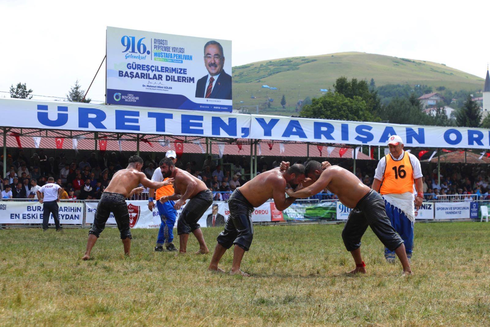 AYBASTI FESTİVALLE COŞTU